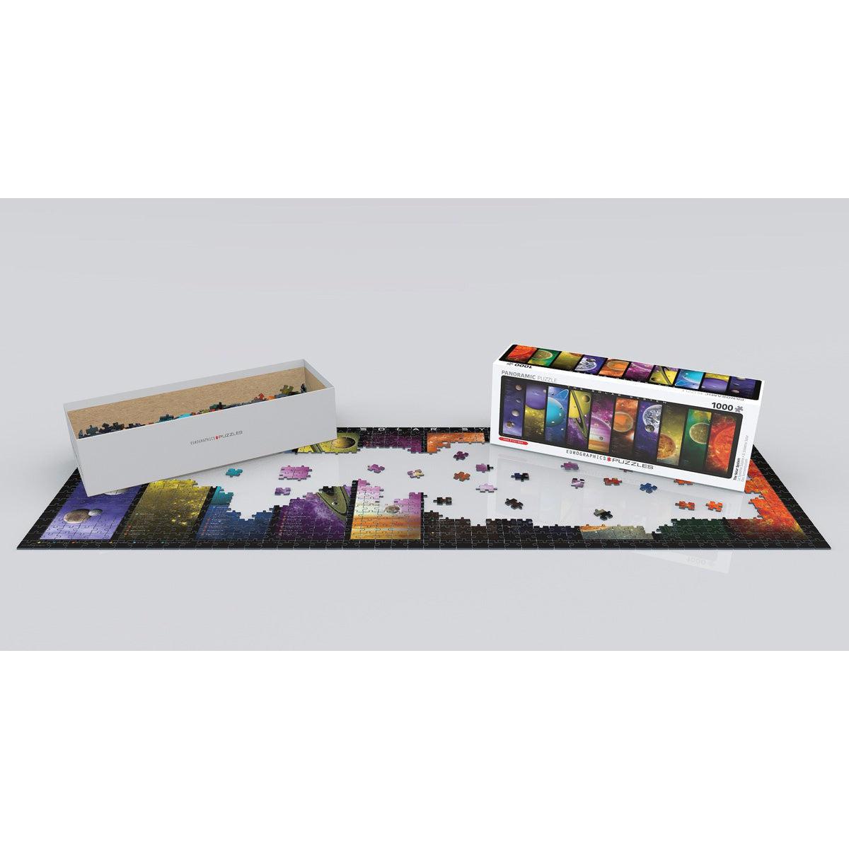 The Solar System 1000 Piece Panoramic Jigsaw Puzzle Eurographics