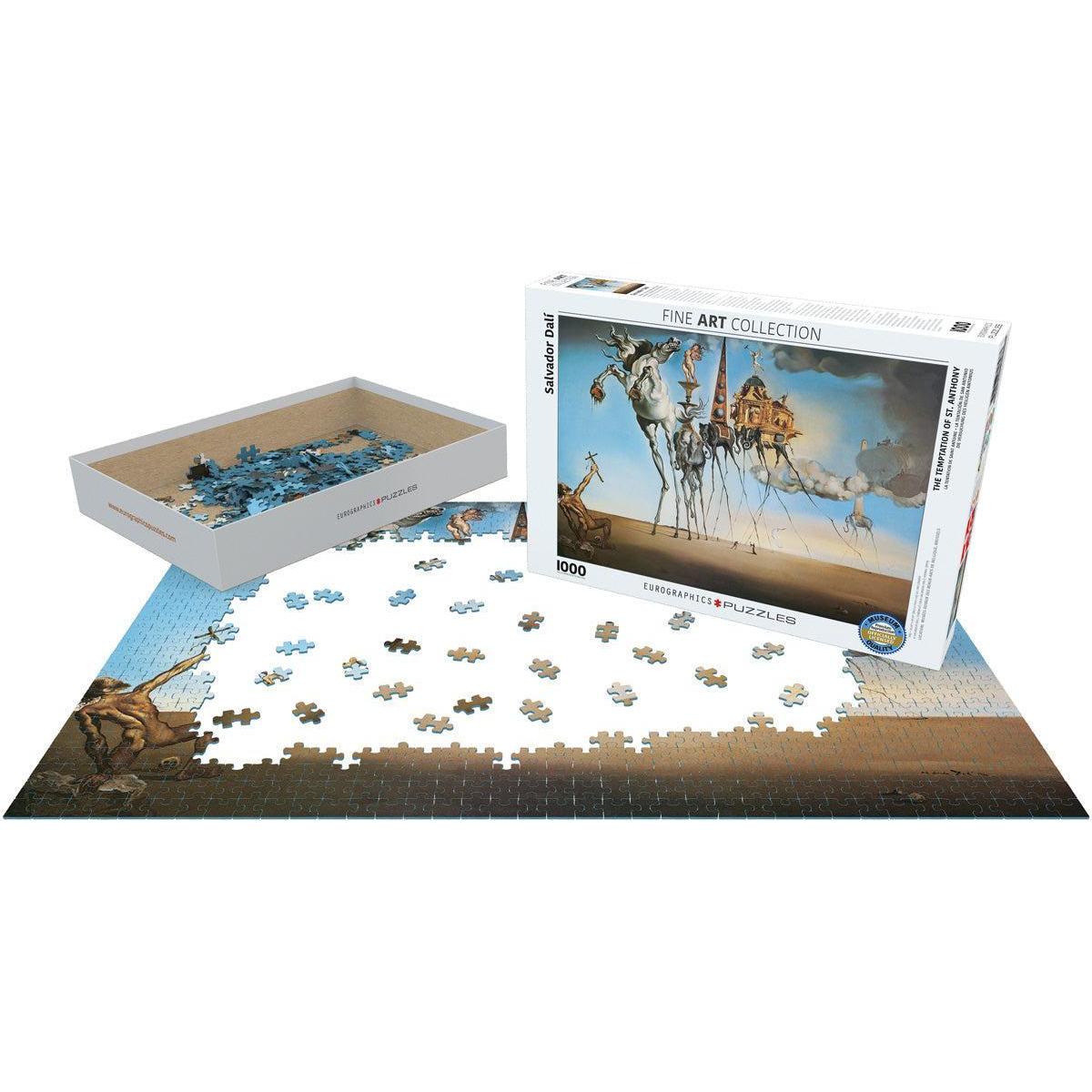 The Temptation of St. Anthony 1000 Piece Jigsaw Puzzle Eurographics