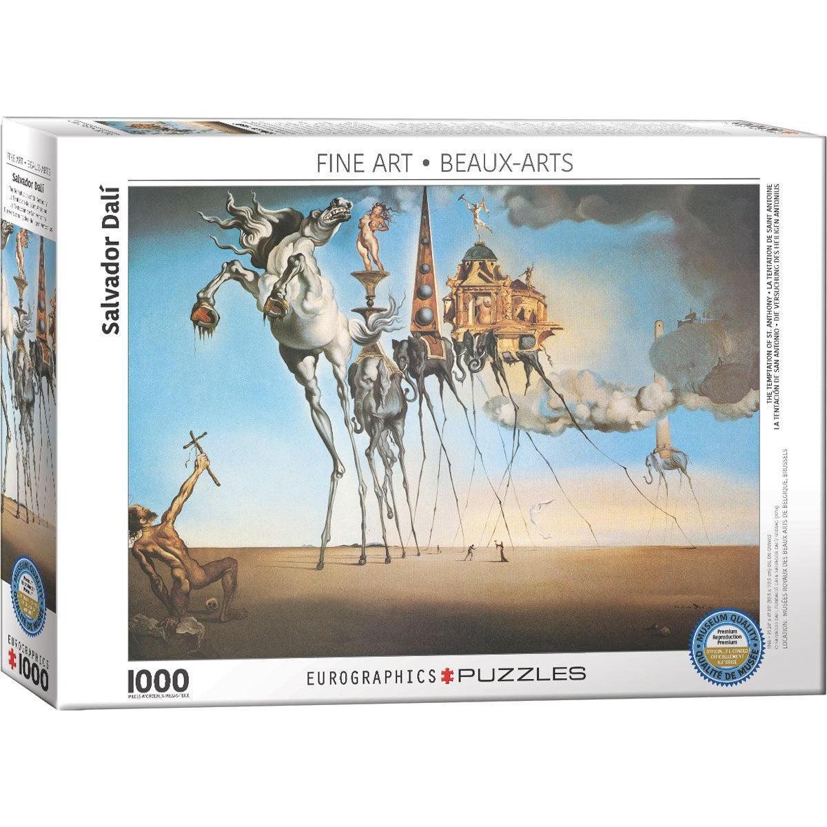 The Temptation of St. Anthony 1000 Piece Jigsaw Puzzle Eurographics