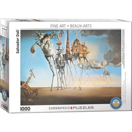 The Temptation of St. Anthony 1000 Piece Jigsaw Puzzle Eurographics