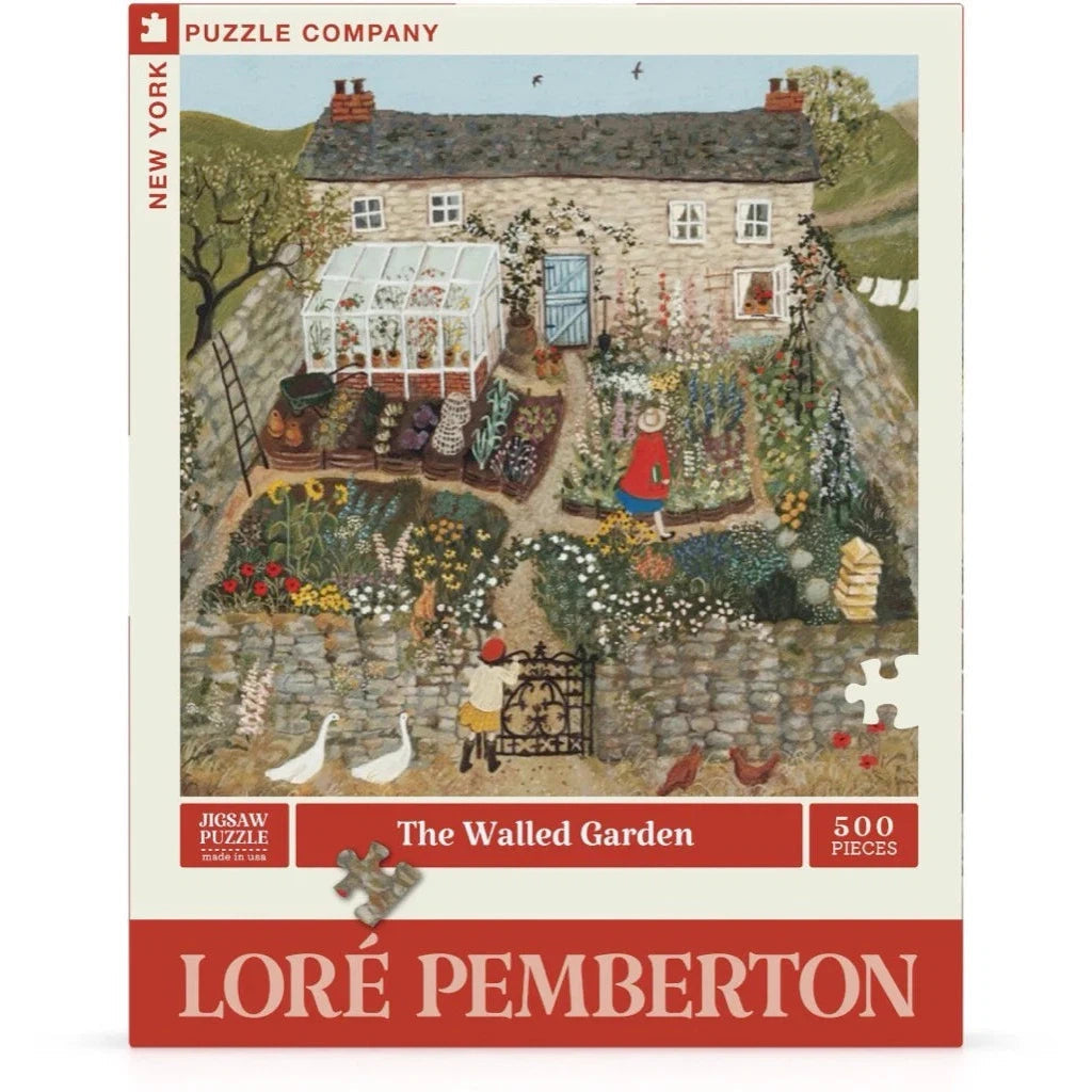 The Walled Garden 500 Piece Jigsaw Puzzle NYPC