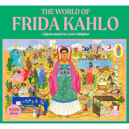 The World of Frida Kahlo 1000 Piece Jigsaw Puzzle Laurence King