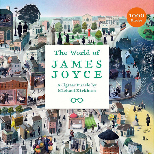 The World of James Joyce Puzzle 1000 Piece Jigsaw Puzzle Laurence King