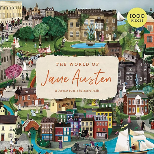 The World of Jane Austen 1000 Piece Jigsaw Puzzle Laurence King