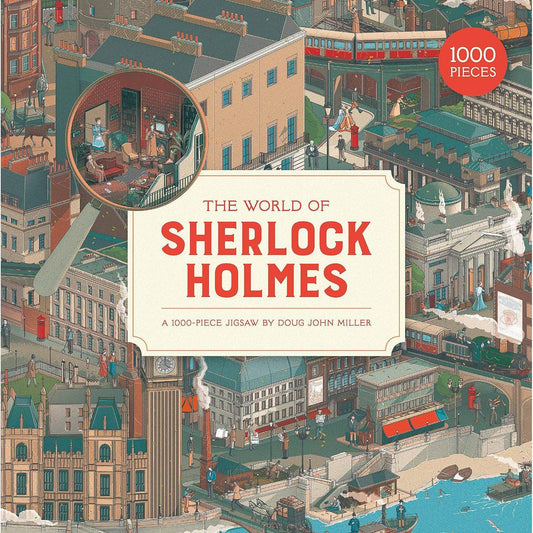 The World of Sherlock Holmes 1000 Piece Jigsaw Puzzle Laurence King
