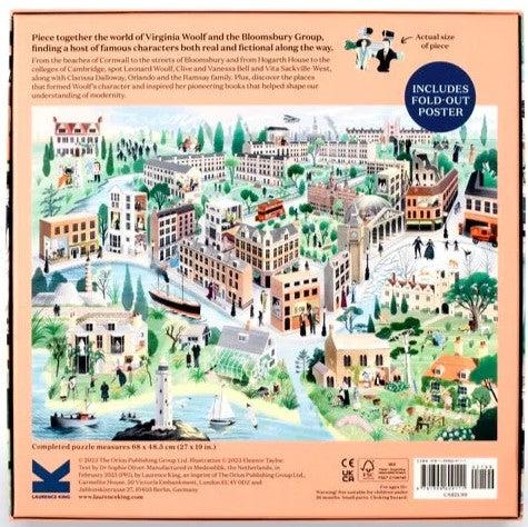 The World of Virginia Woolf 1000 Piece Jigsaw Puzzle Laurence King