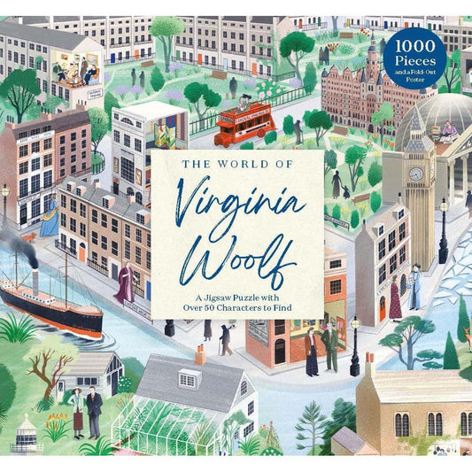 The World of Virginia Woolf 1000 Piece Jigsaw Puzzle Laurence King