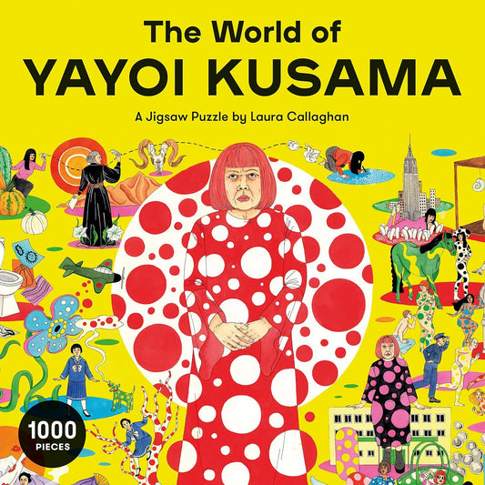 The World of Yayoi Kusama Puzzle 1000 Piece Jigsaw Puzzle Laurence King