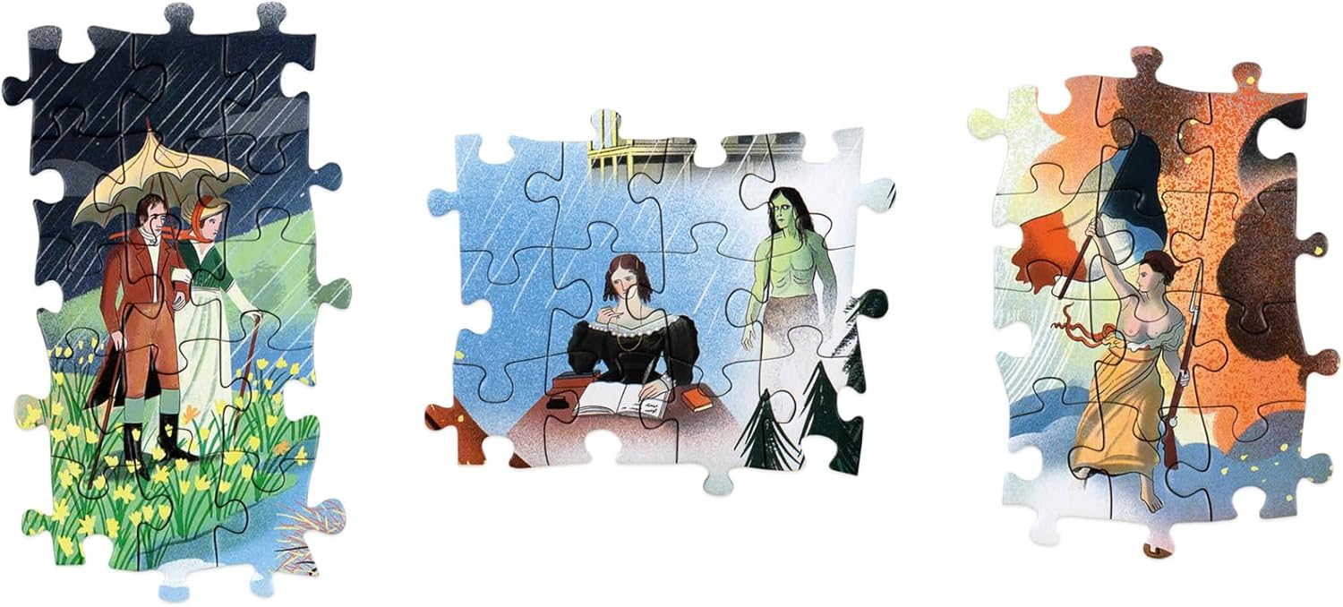 The World of the Romantics 1000 Piece Jigsaw Puzzle Laurence King