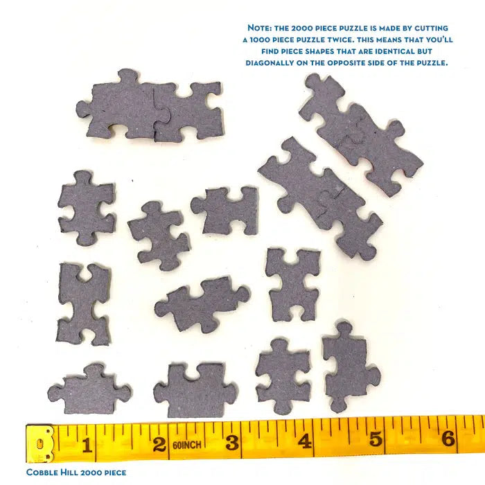 Tilework 2000 Piece Jigsaw Puzzle Cobble Hill