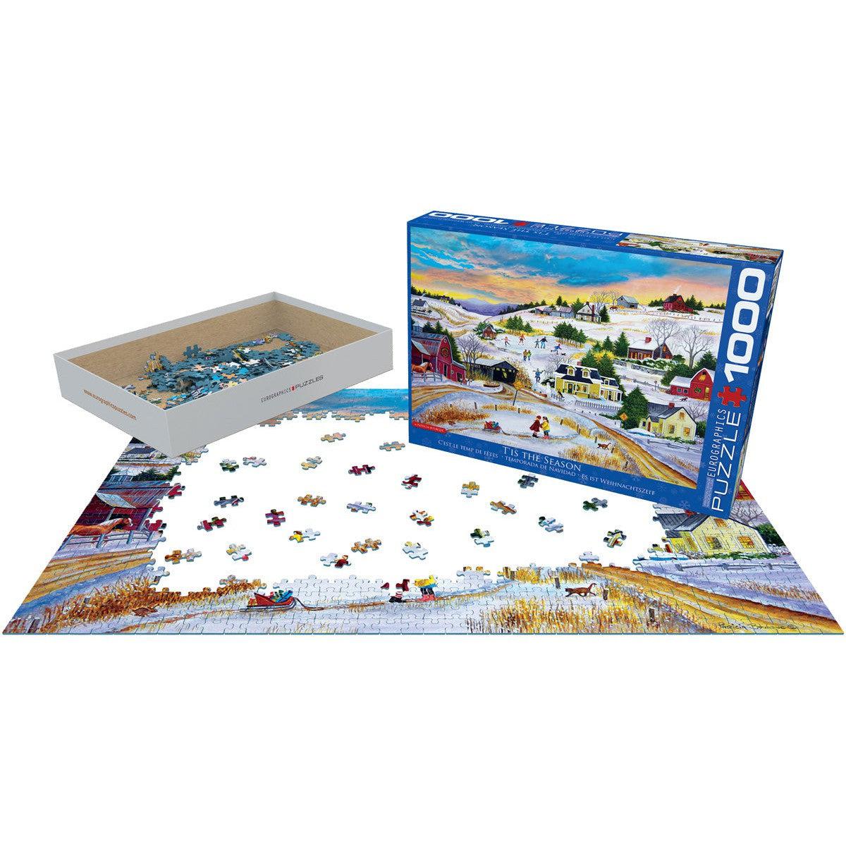 T'is the Season 1000 Piece Jigsaw Puzzle Eurographics