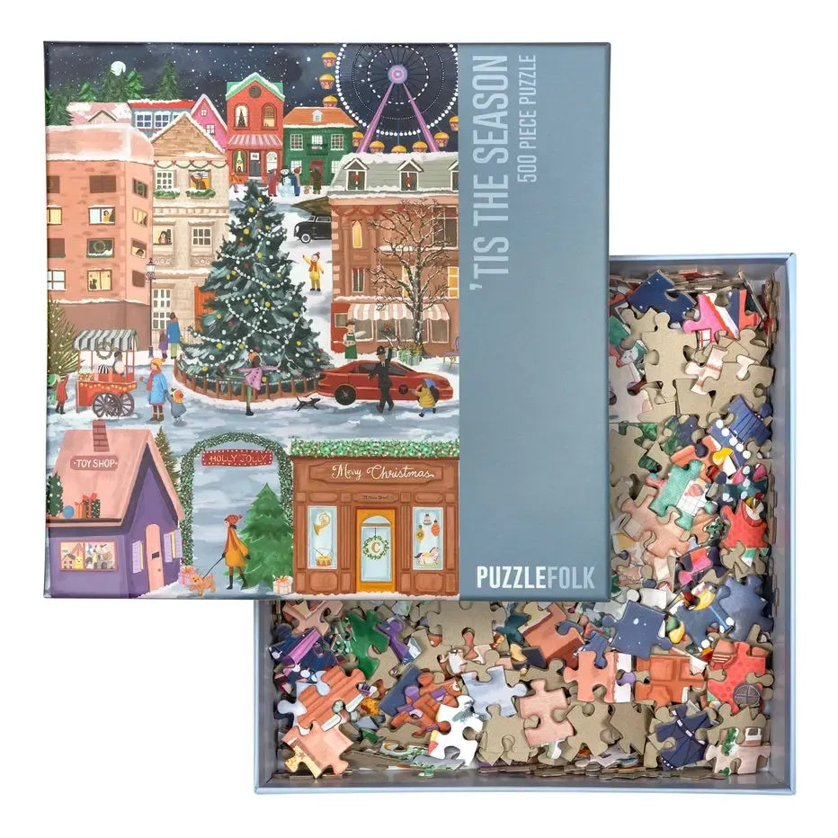 'Tis the Season 500 Piece Jigsaw Puzzle PuzzleFolk