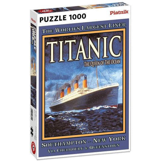 Titanic 1000 Piece Jigsaw Puzzle Piatnik