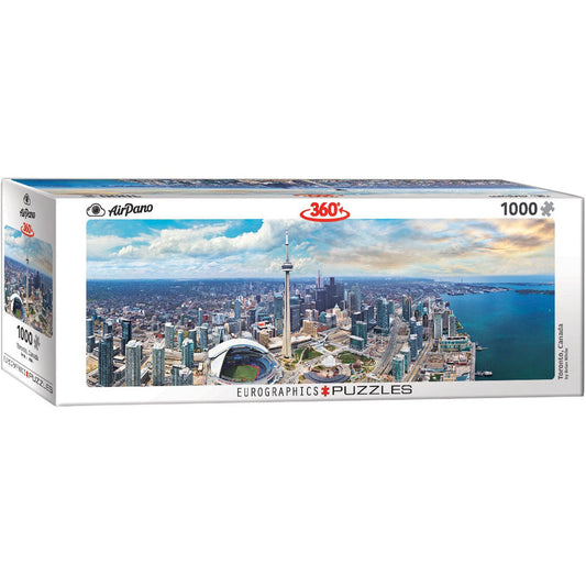 Toronto, Canada 1000 Piece Panoramic Jigsaw Puzzle Eurographics