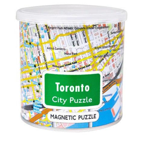 Toronto City 100 Piece Magnetic Jigsaw Puzzle Geotoys