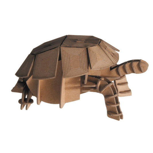 Tortoise 3D Cardboard Model Kit Fridolin