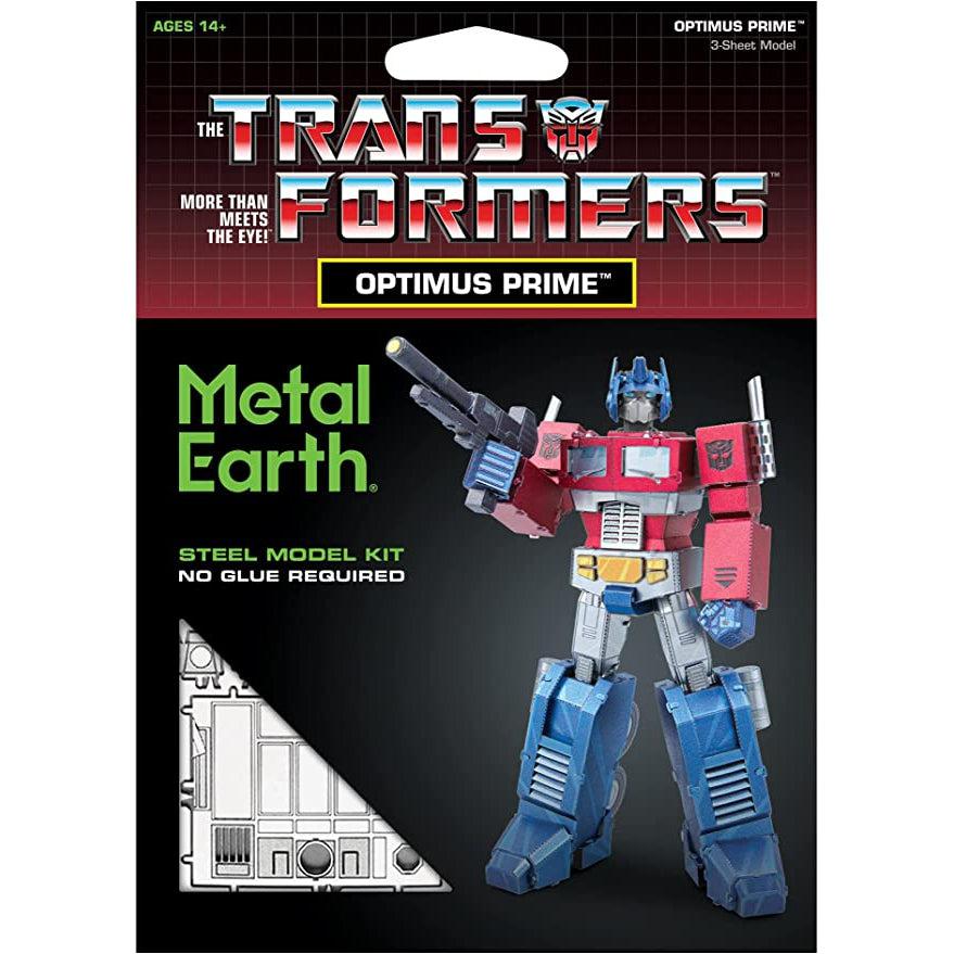 Transformers Optimus Prime 3D Steel Model Kit Metal Earth