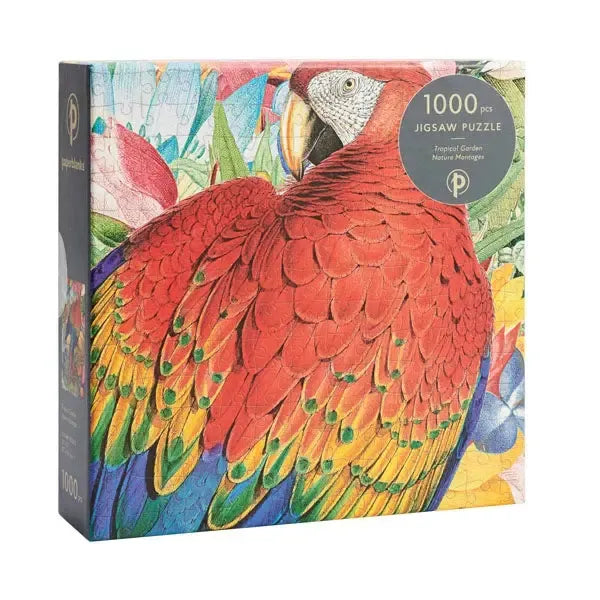 Tropical Garden Parrot 1000 Piece Jigsaw Puzzle Paperblanks
