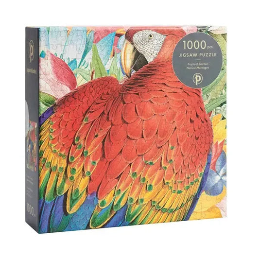 Tropical Garden Parrot 1000 Piece Jigsaw Puzzle Paperblanks