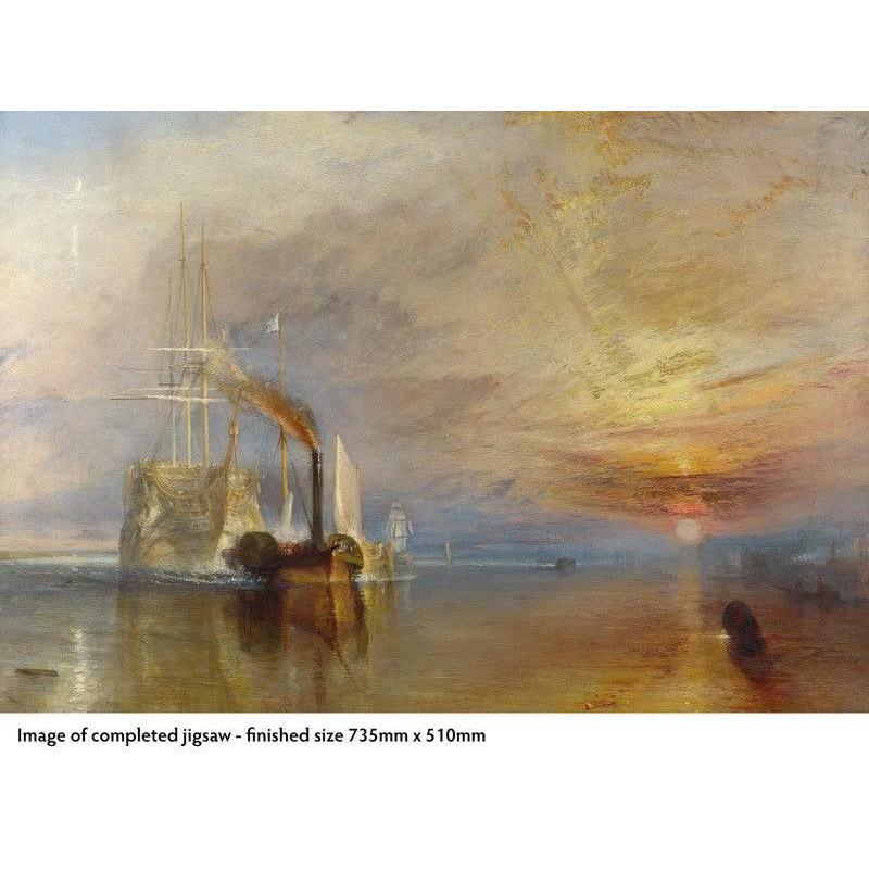 Turner: The Fighting Temeraire 1000 Piece Jigsaw Puzzle Flame Tree