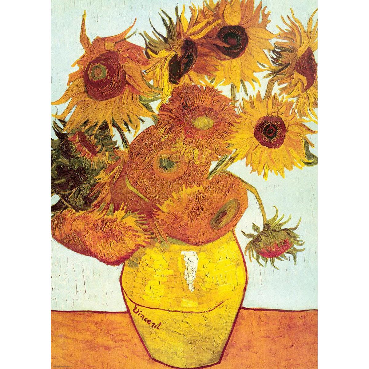 Twelve Sunflowers 1000 Piece Jigsaw Puzzle Eurographics