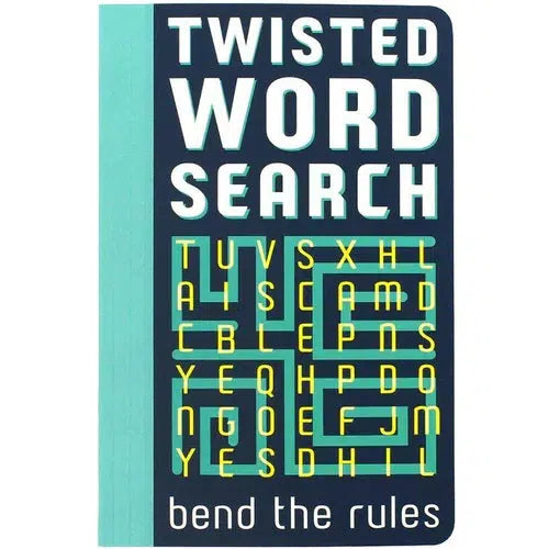 Twisted Word Search Puzzle Book Ginger Fox