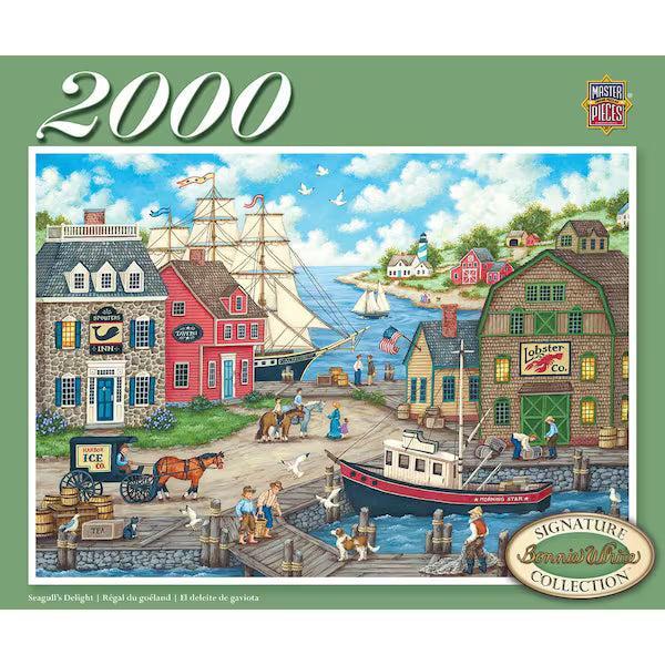 Seagulls Delight 2000 Piece Jigsaw Puzzle MasterPieces