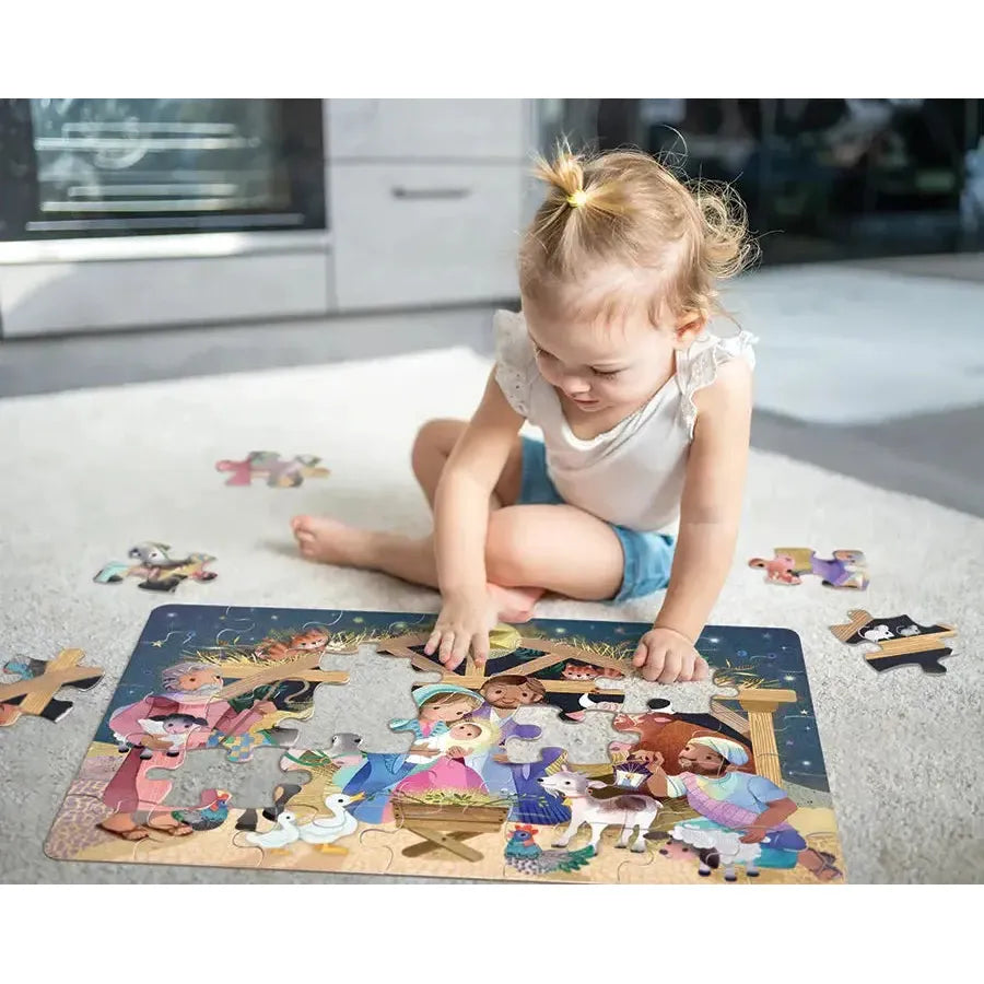 Unto Us 35 Piece Floor Jigsaw Puzzle Cobble Hill