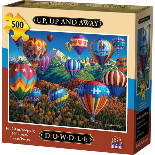 Up, Up & Away 500 Piece Jigsaw Puzzle Dowdle