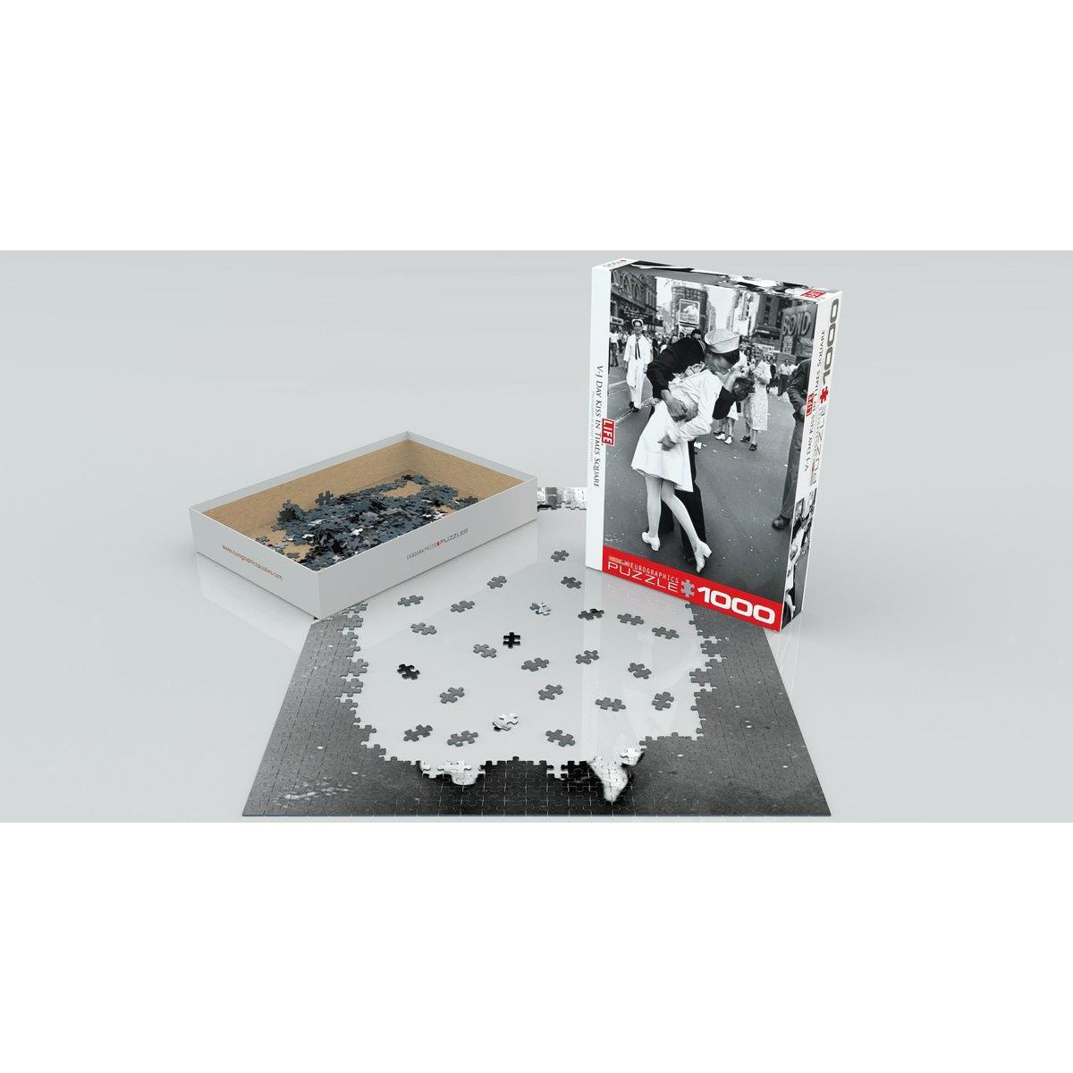V-J Day Kiss Life 1000 Piece Jigsaw Puzzle Eurographics