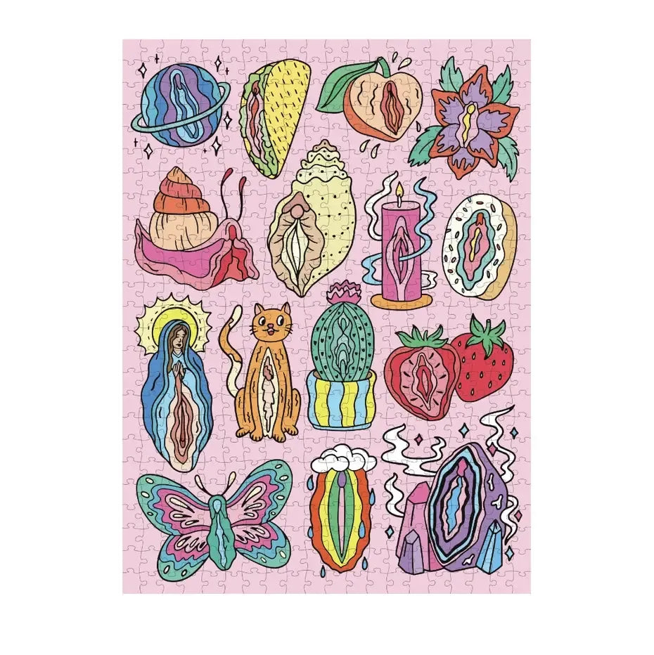 Vagina 500 Piece Jigsaw Puzzle Fun Club