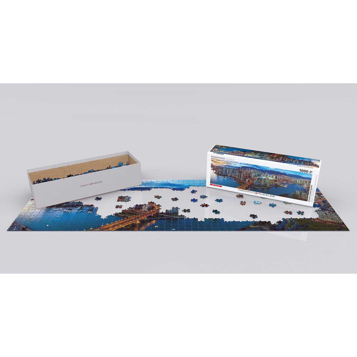 Vancouver, British Columbia 1000 Piece Panoramic Jigsaw Puzzle Eurographics