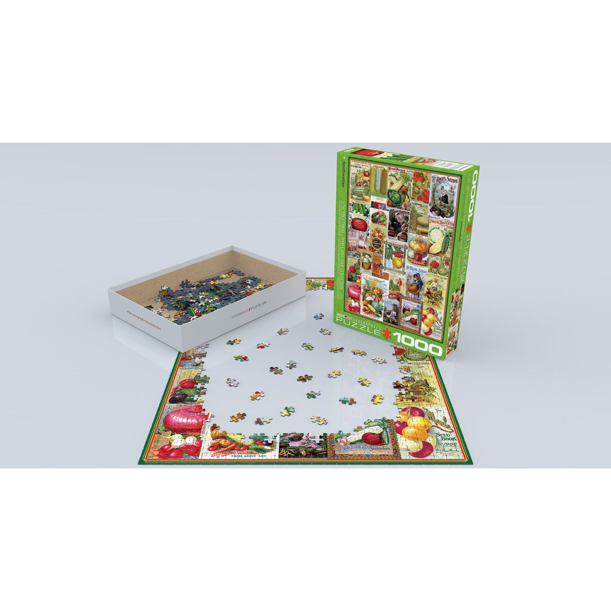 Vegetables Seed Catalogue 1000 Piece Jigsaw Puzzle Eurographics