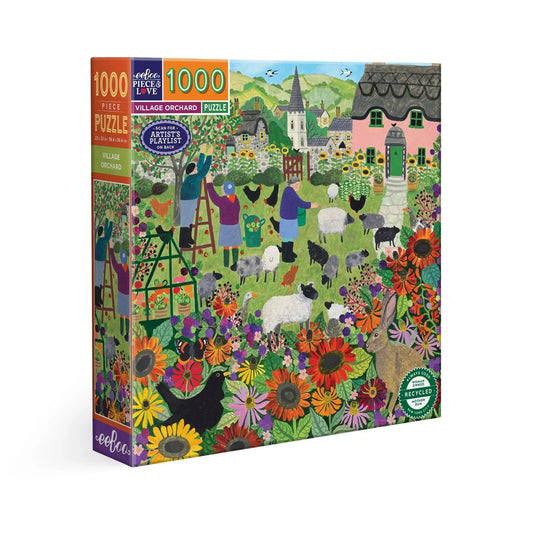 Village Orchard 1000 Piece Jigsaw Puzzle eeBoo