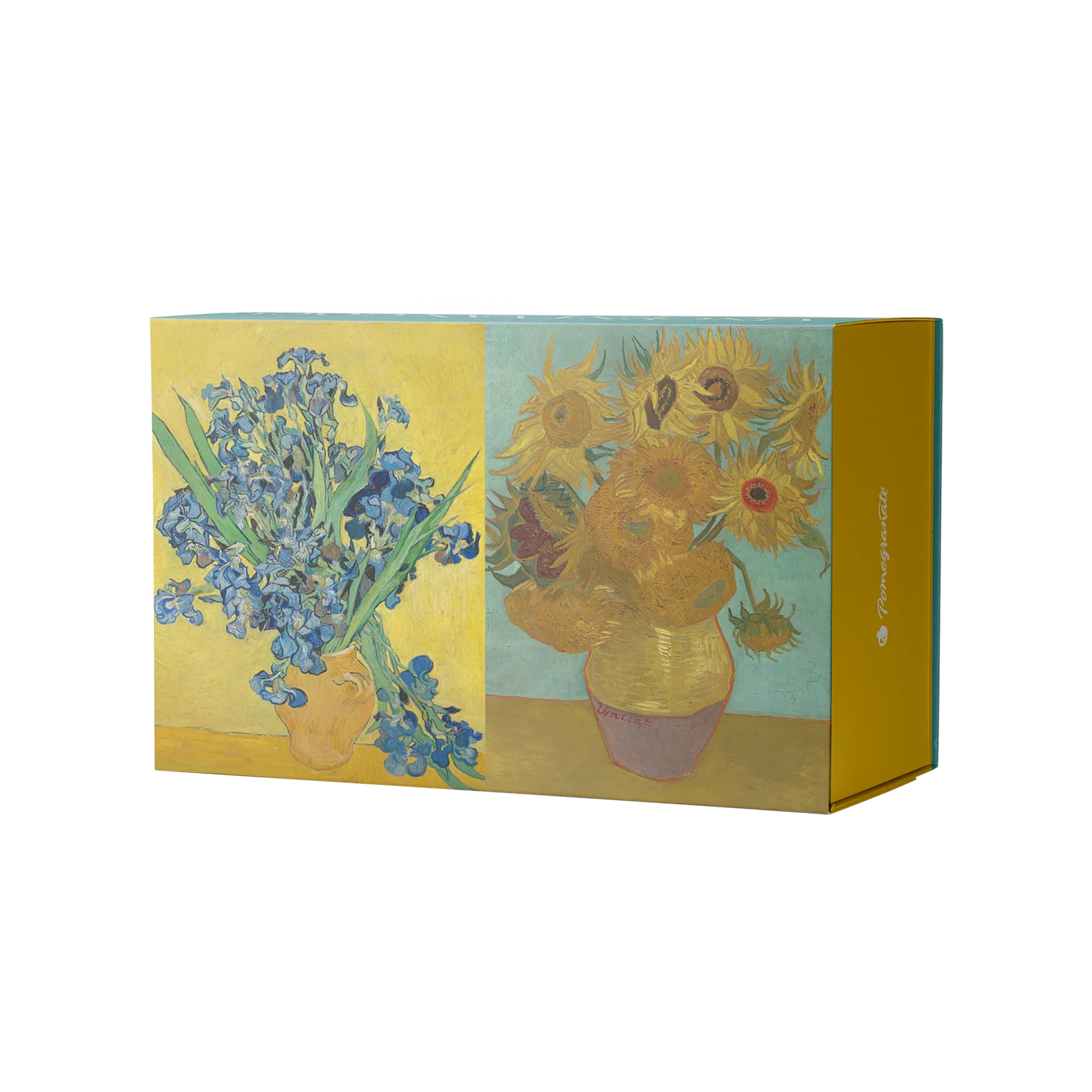 Vincent van Gogh Set of 2 120 Piece Double-Sided Jigsaw Puzzle Pomegranate