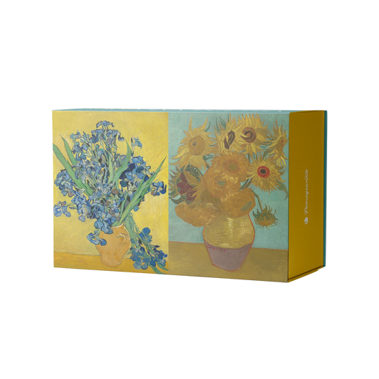 Vincent van Gogh Set of 2 120 Piece Double-Sided Jigsaw Puzzle Pomegranate