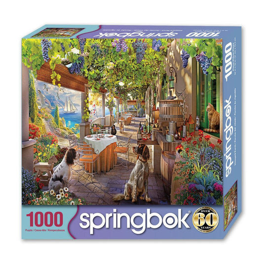 Vineyard Porch 1000 Piece Jigsaw Puzzle Springbok