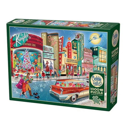 Vintage Main Street 1000 Piece Jigsaw Puzzle Cobble Hill