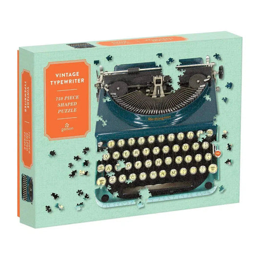 Vintage Typewriter 750 Piece Jigsaw Puzzle Galison