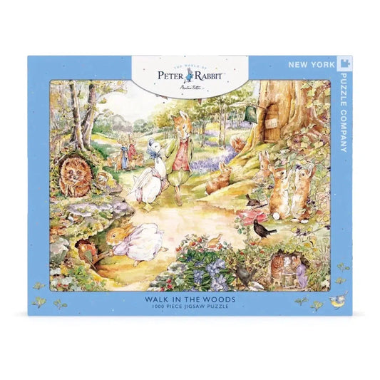 Walk in the Woods Peter Rabbit 1000 Piece Jigsaw Puzzle NYPC