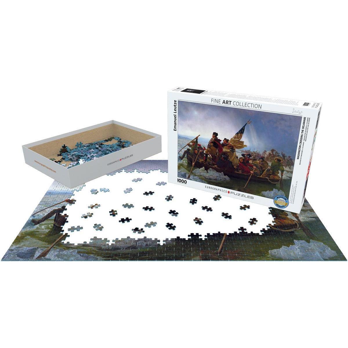 Washington Crossing the Delaware 1000 Piece Jigsaw Puzzle Eurographics