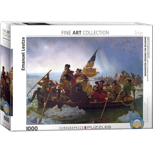 Washington Crossing the Delaware 1000 Piece Jigsaw Puzzle Eurographics
