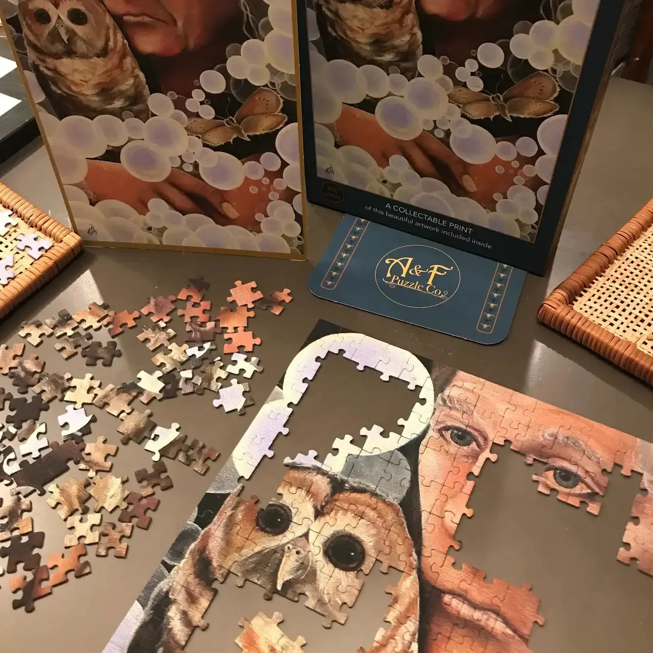 Watcher, Protector 500 Piece Premium Jigsaw Puzzle Art & Fable