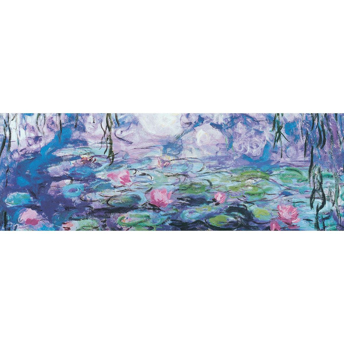 Water Lilies 1000 Piece Panoramic Jigsaw Puzzle Eurographics