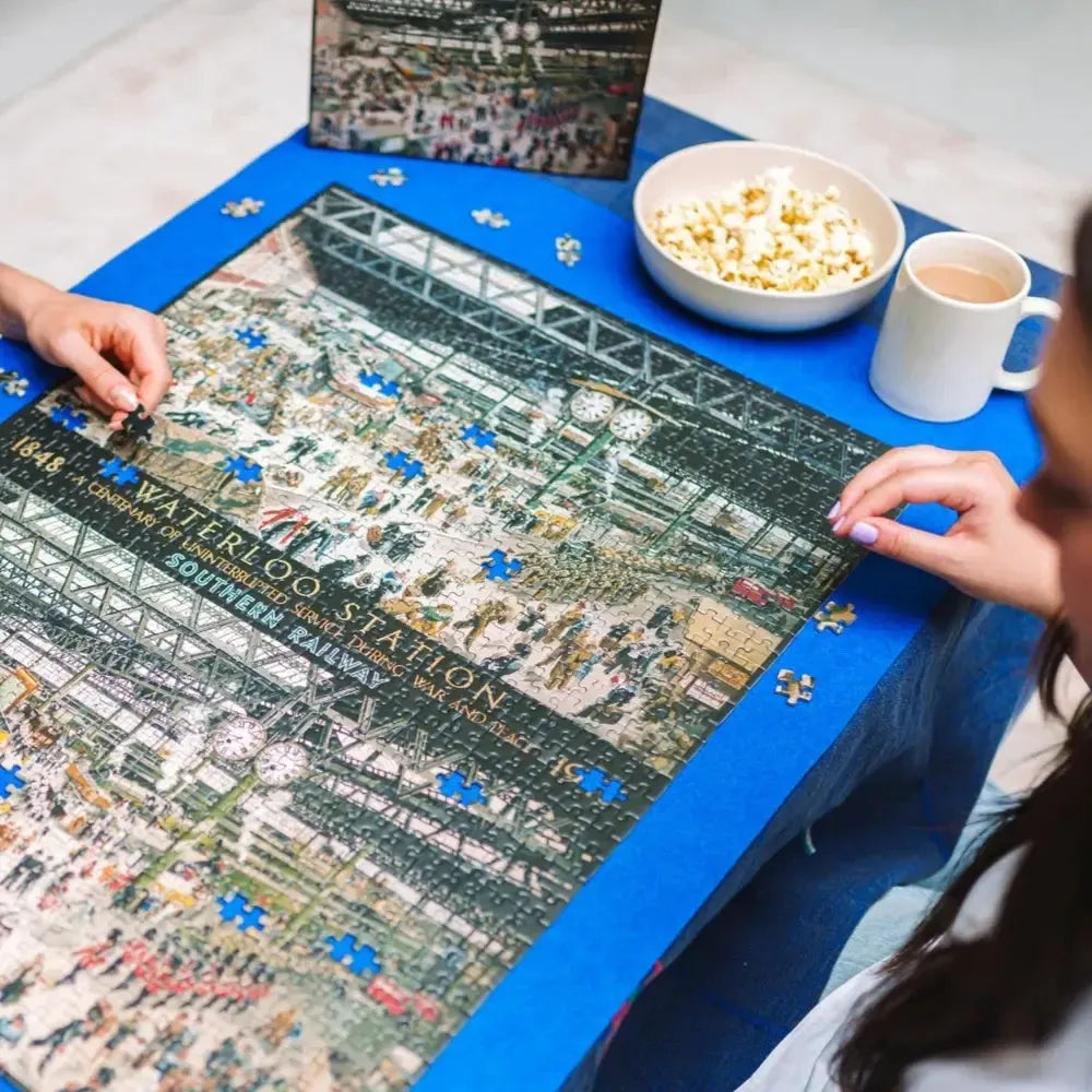 Waterloo Station 1848 - 1948 1000 Piece Jigsaw Puzzle Gibsons
