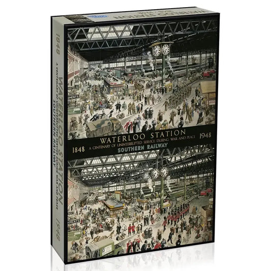 Waterloo Station 1848 - 1948 1000 Piece Jigsaw Puzzle Gibsons
