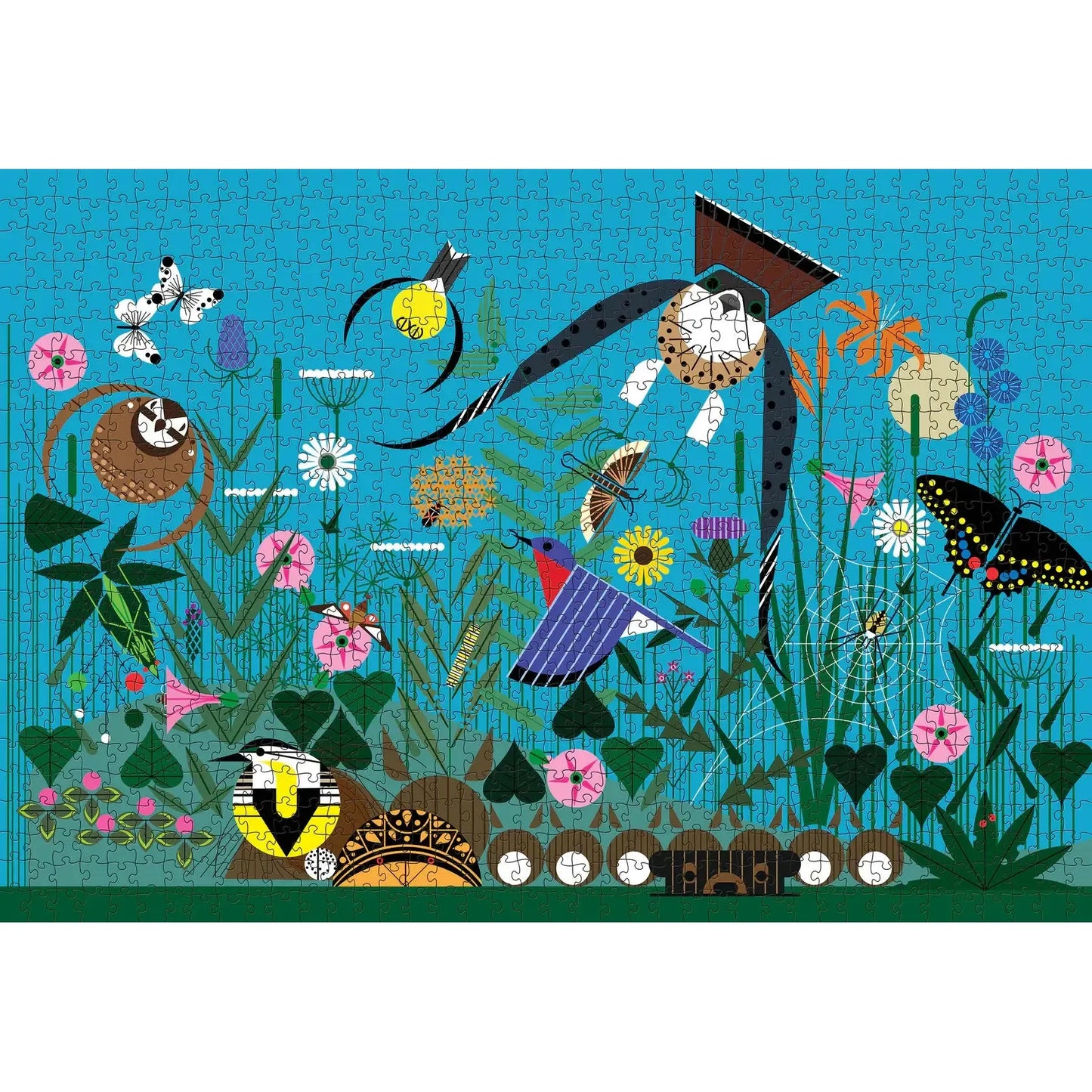 Wild Summer 1000 Piece Jigsaw Puzzle Pomegranate