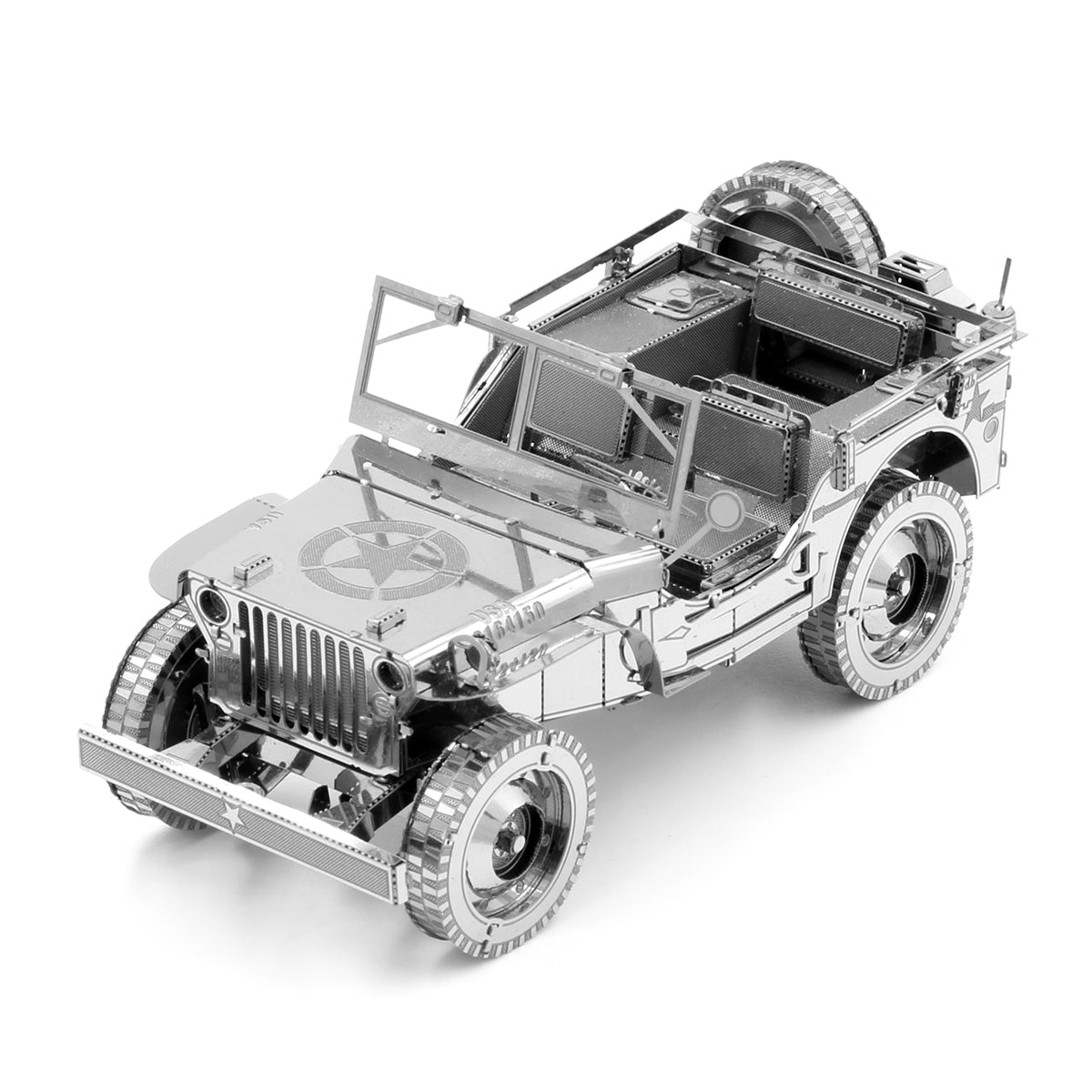 Willys MB Overland Premium 3D Steel Model Kit Metal Earth