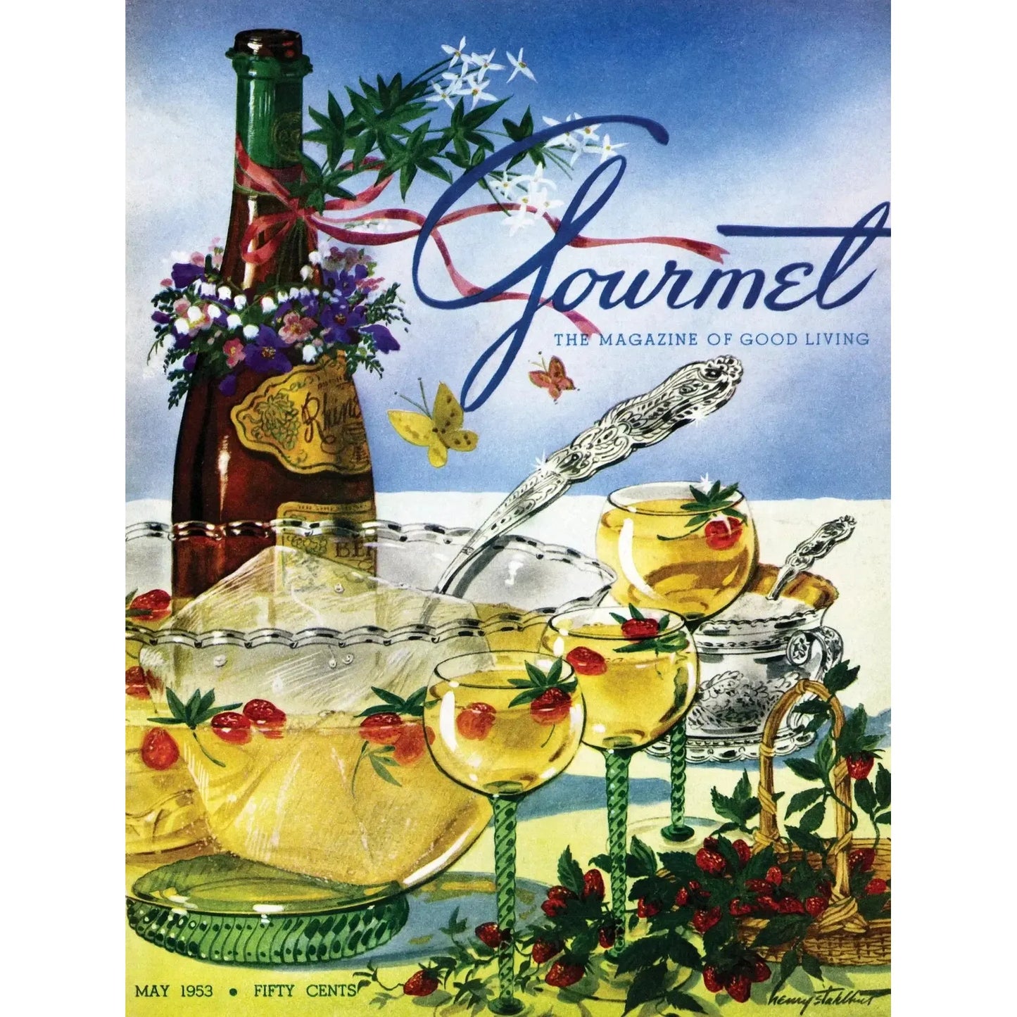 Wine Punch Gourmet Magazine 750 Piece Jigsaw Puzzle NYPC