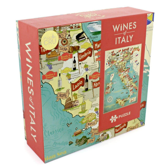Wines Of Italy 1000 Piece Jigsaw Puzzle Ginger Fox